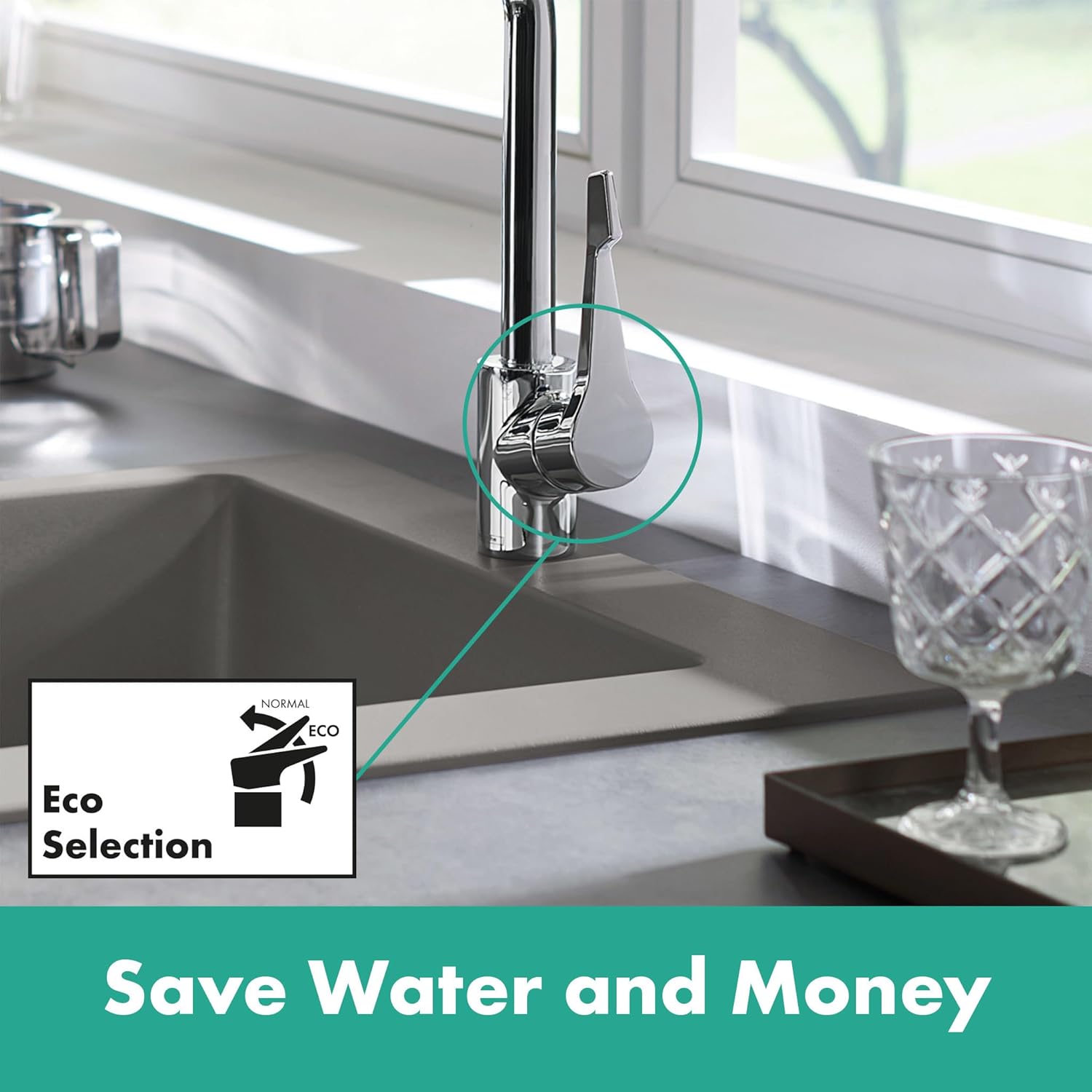 Hansgrohe Cento - Rubinetto Cucina con Doccetta Estraibile - immagine 4