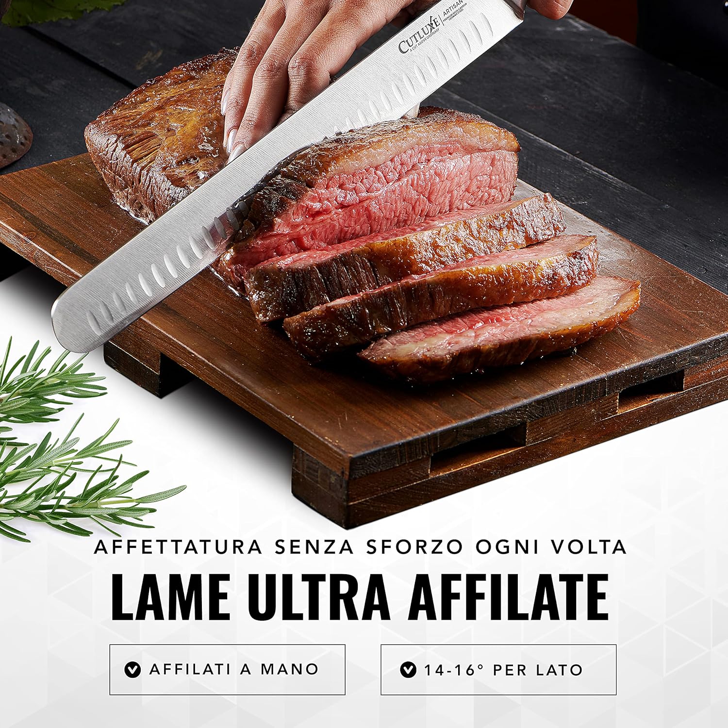 Cutluxe Coltello da Prosciutto Professionale 30cm - immagine 3