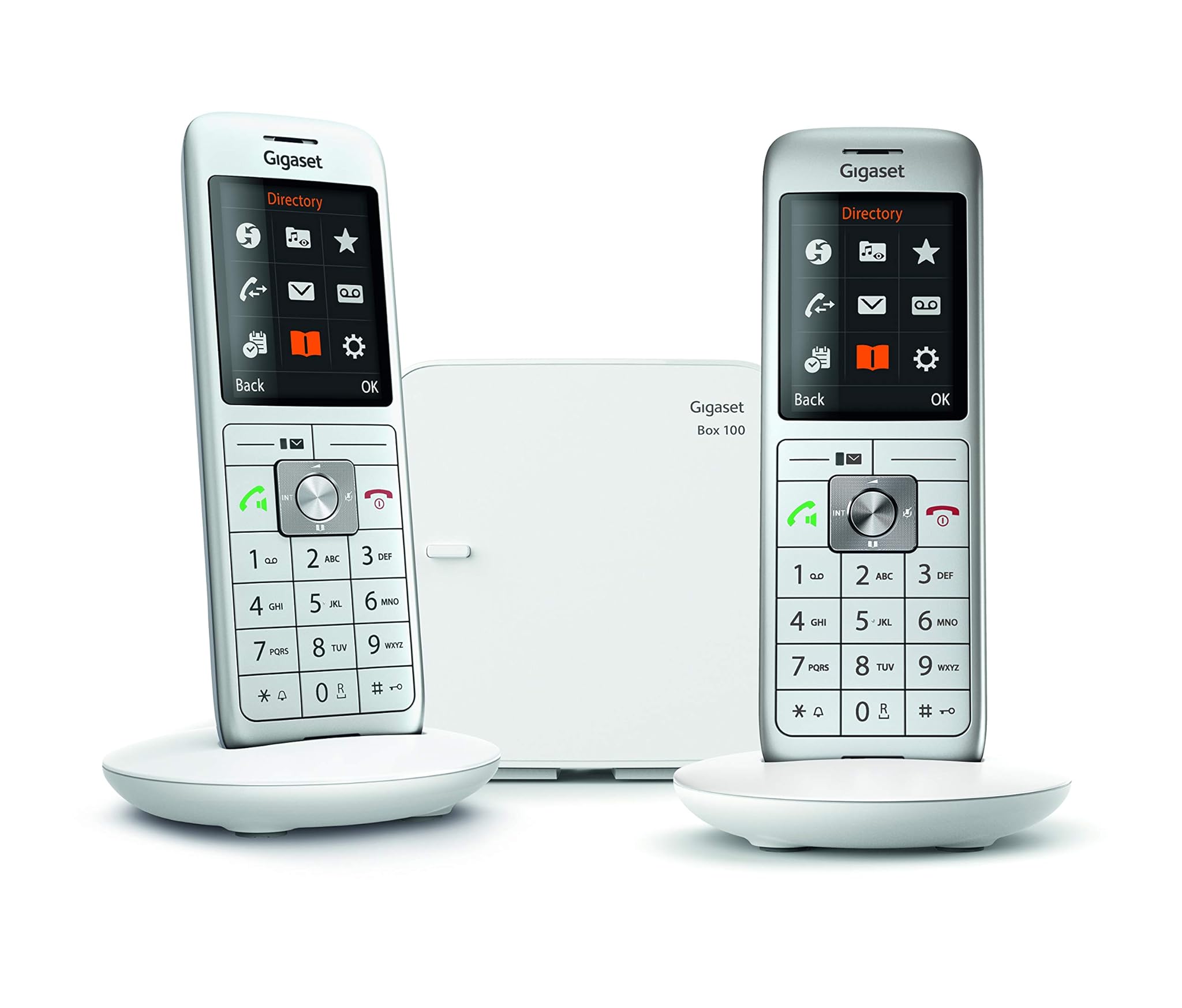 Gigaset CL660 Telefono Analog/DECT, Grigio