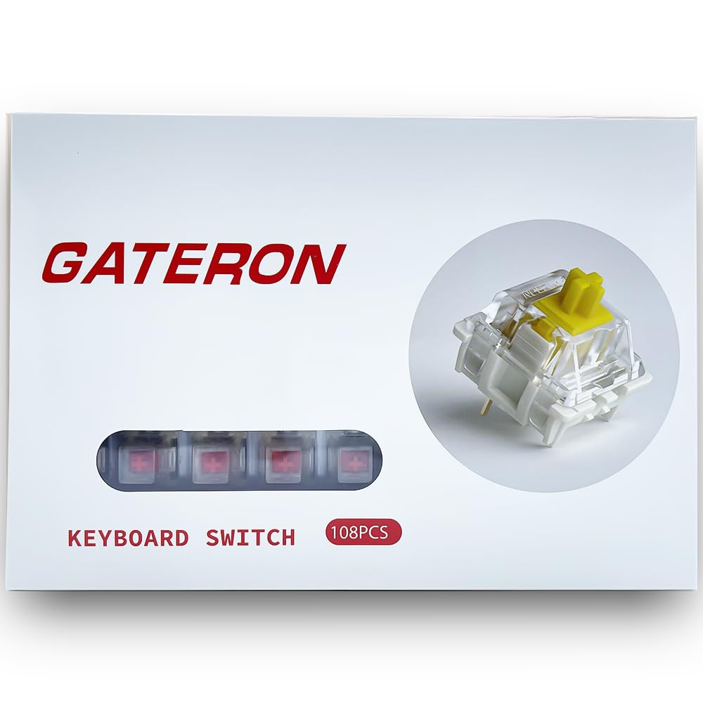 Gateron Pro - Interruttore Rosso a 3 Poli (108 pezzi) - immagine 3