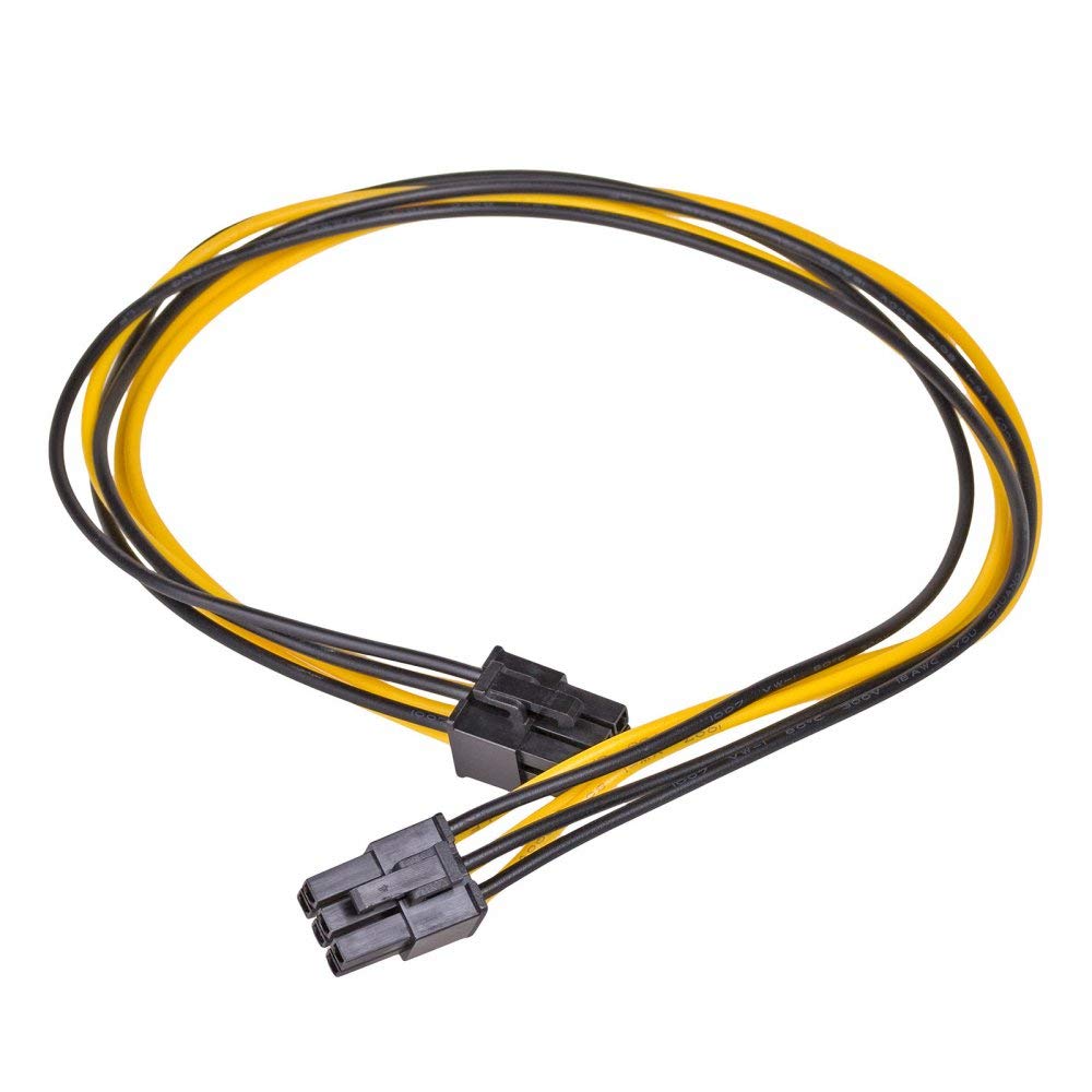 AKYGA AK-CA-49 2X PCI-E 6 Pin Femmina Adapter Cavo di Alimentazione 40cm