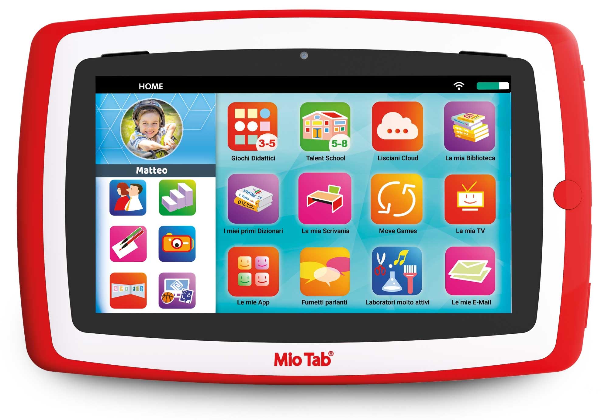 Liscianigiochi Hi Tech Educativo Mio Tab 7 Smart Kid