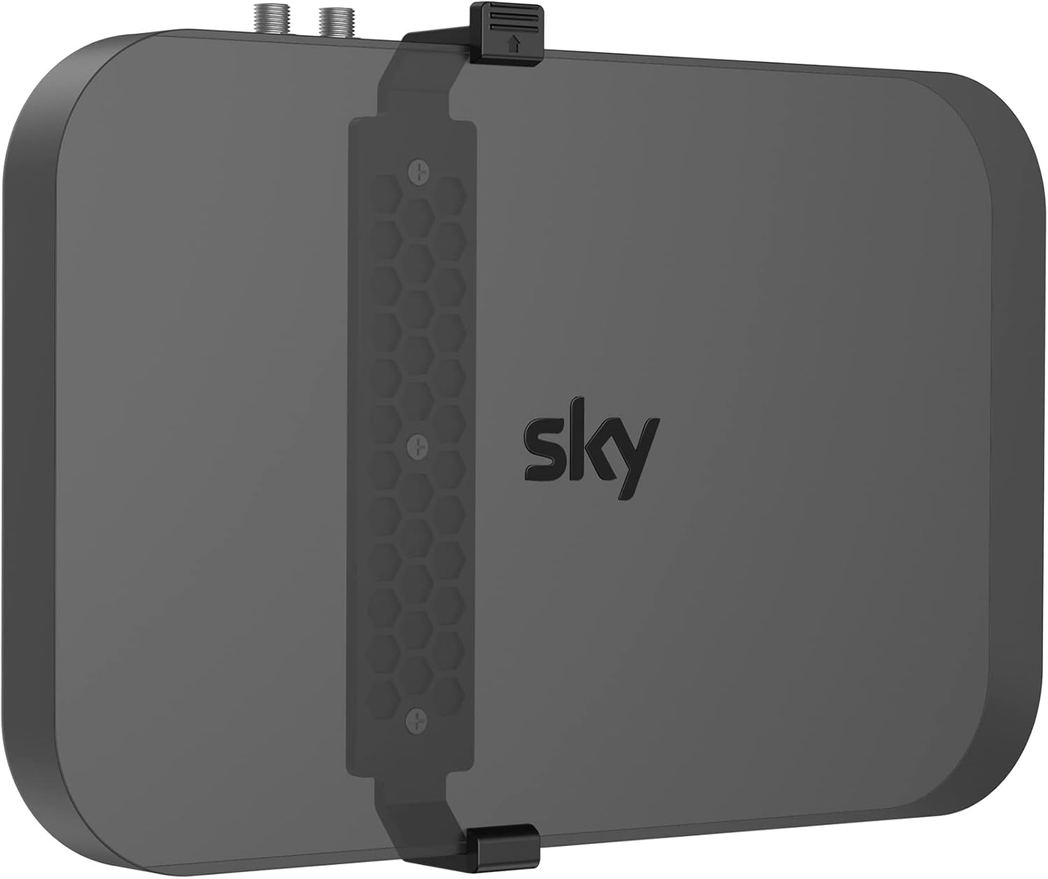 Cozycase Staffa a Parete per Sky Q Box 1TB/2TB, Nero - immagine 1