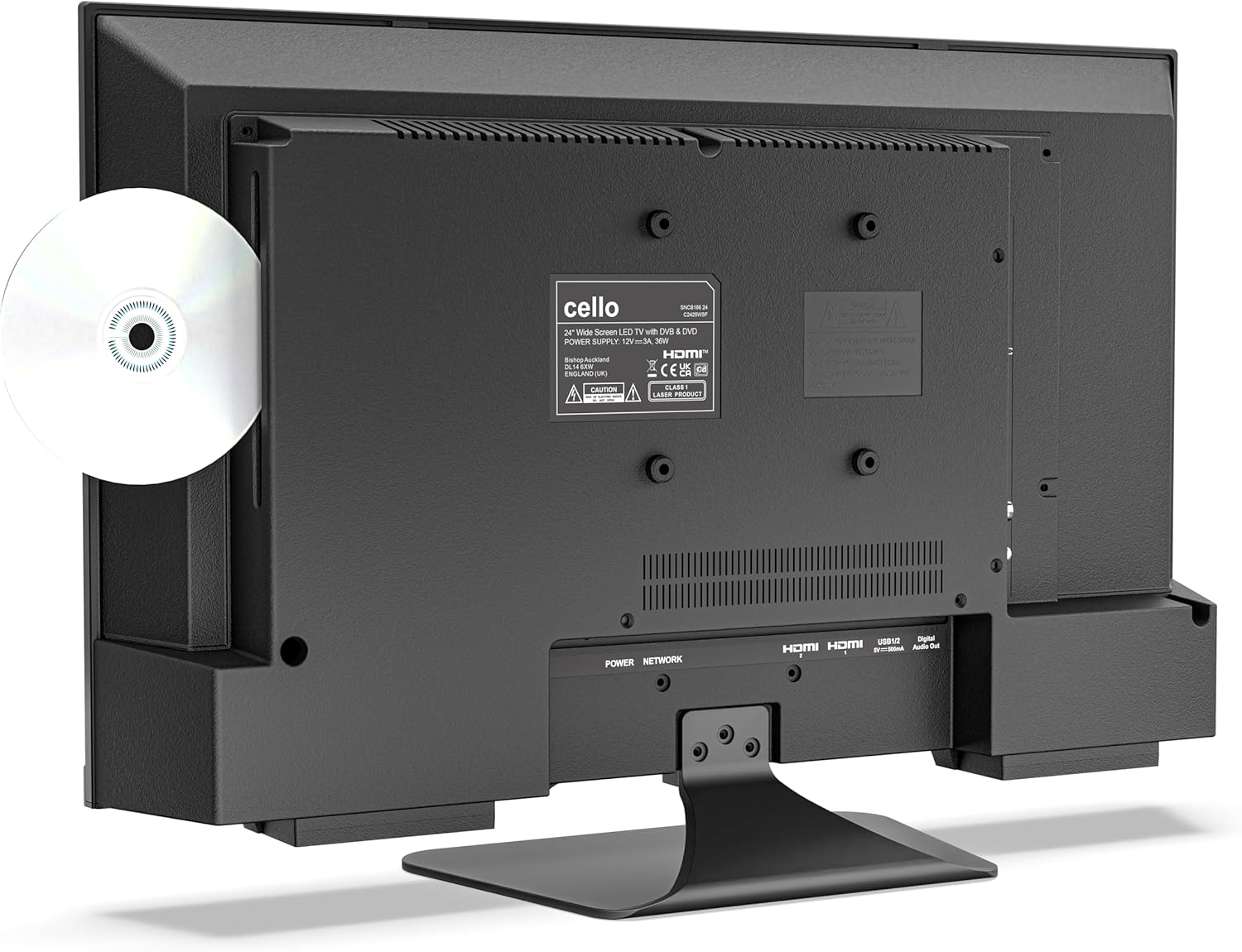 Cello C2425WSF Smart TV Full HD DVD 24 pollici - immagine 3