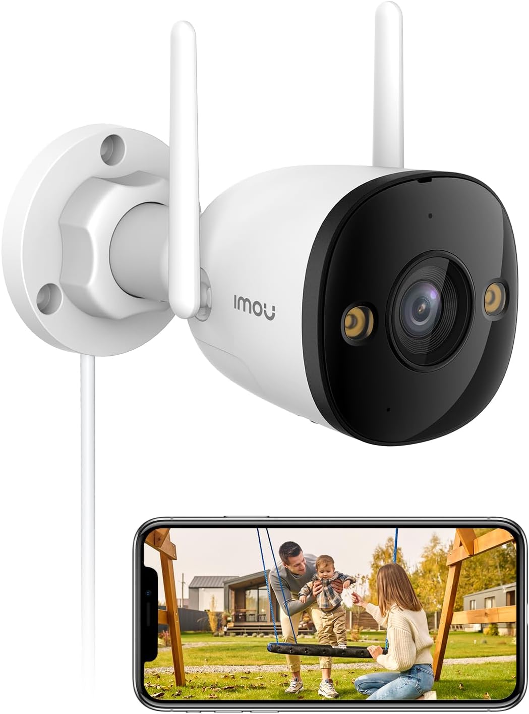 Imou Bullet 2C - Telecamera WiFi Esterna 3MP 2K - immagine 1