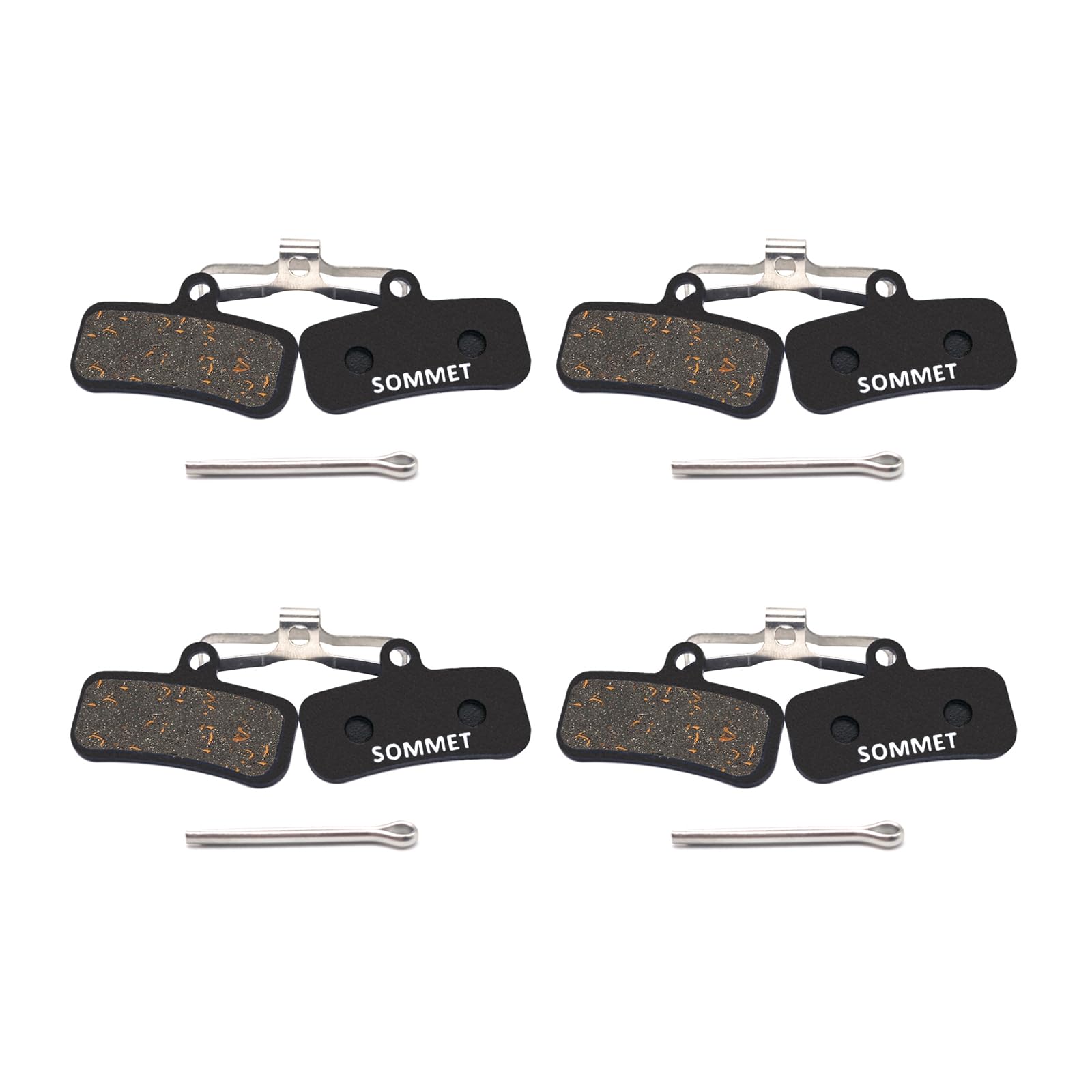 Sommet Pastiglie Freno a Disco Semi-Metallico (4 Coppie)