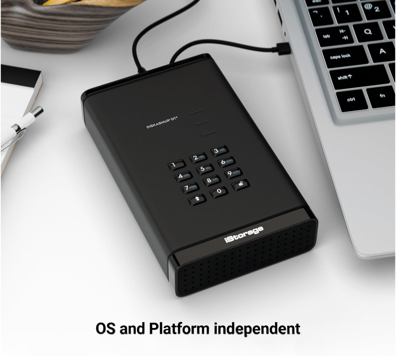 Istorage diskAshur DT3 256-bit 8TB - Disco Rigido Desktop - immagine 3