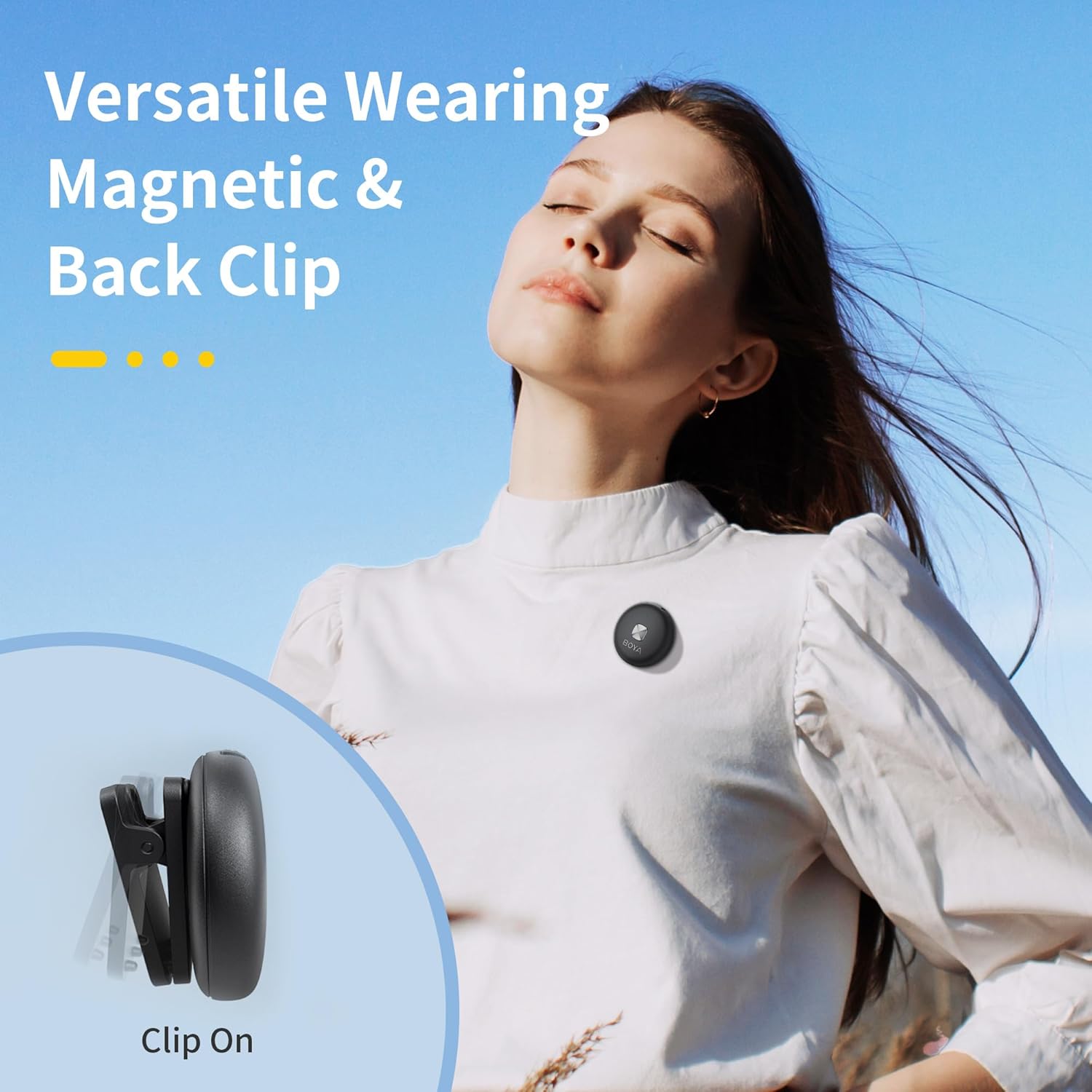 Boya OMIC-D Microfono Lavalier Wireless per iPhone - immagine 5