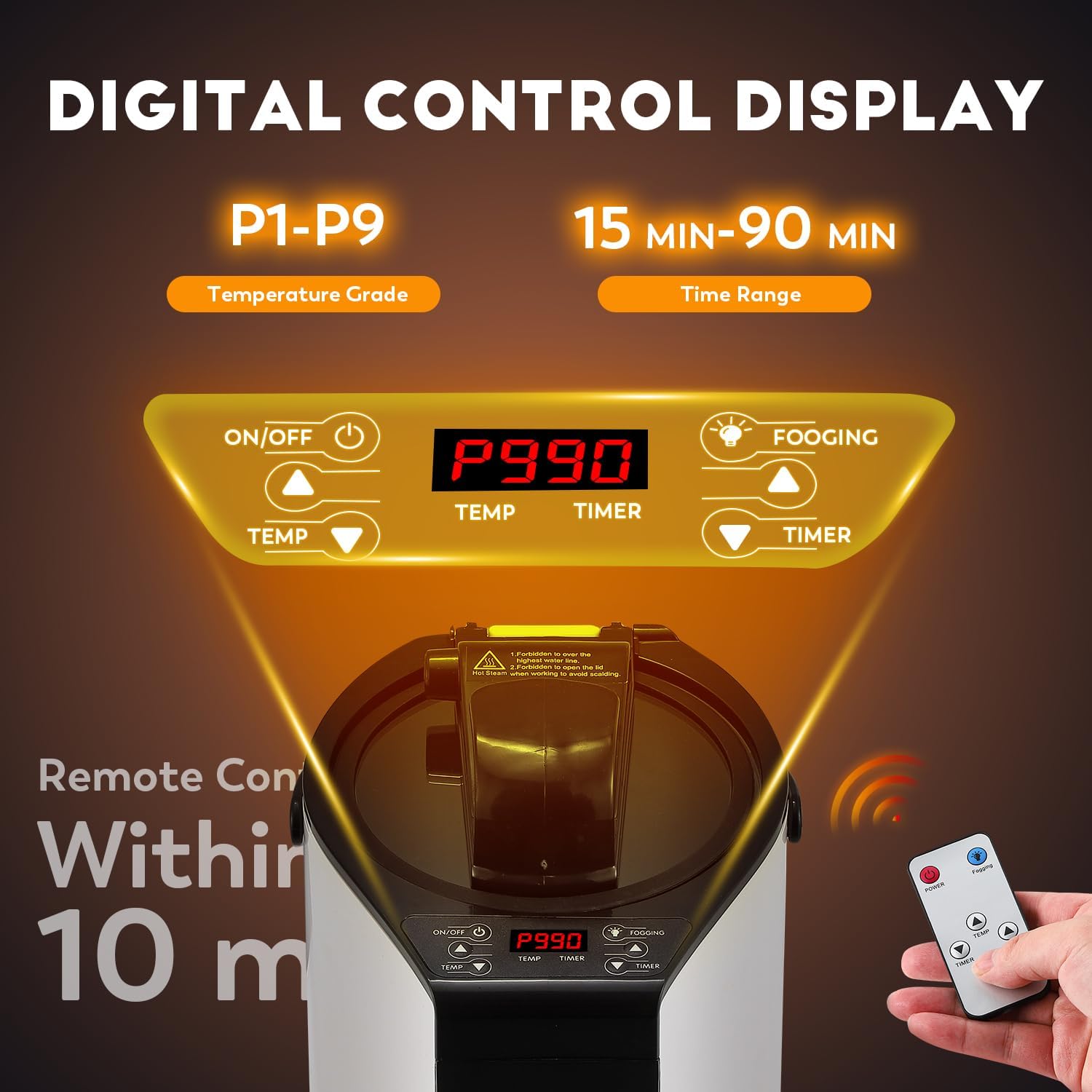 CGOLDENWALL Sauna a Vapore Portatile 3L - immagine 3