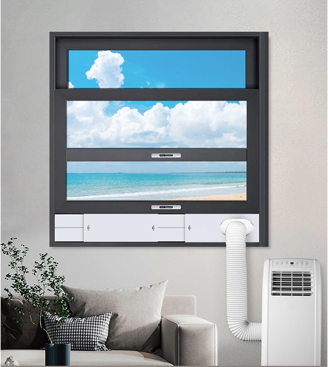 Cainda Kit Finestra per Condizionatore Portatile - immagine 2