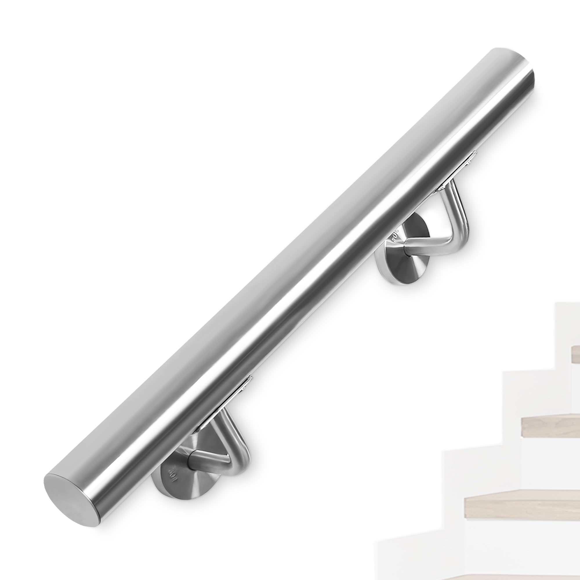 Corrimano Acciaio Inox per Scale 50 cm