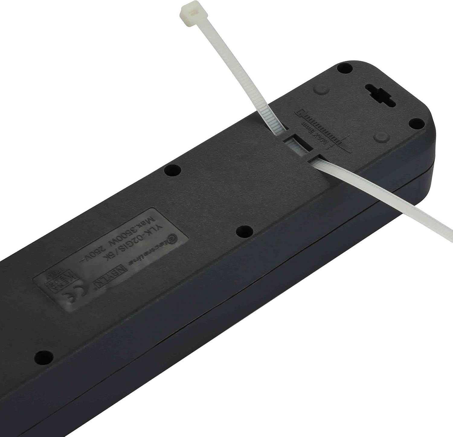 Electraline 62073 Multipresa 4 Posti con Interruttore - immagine 2