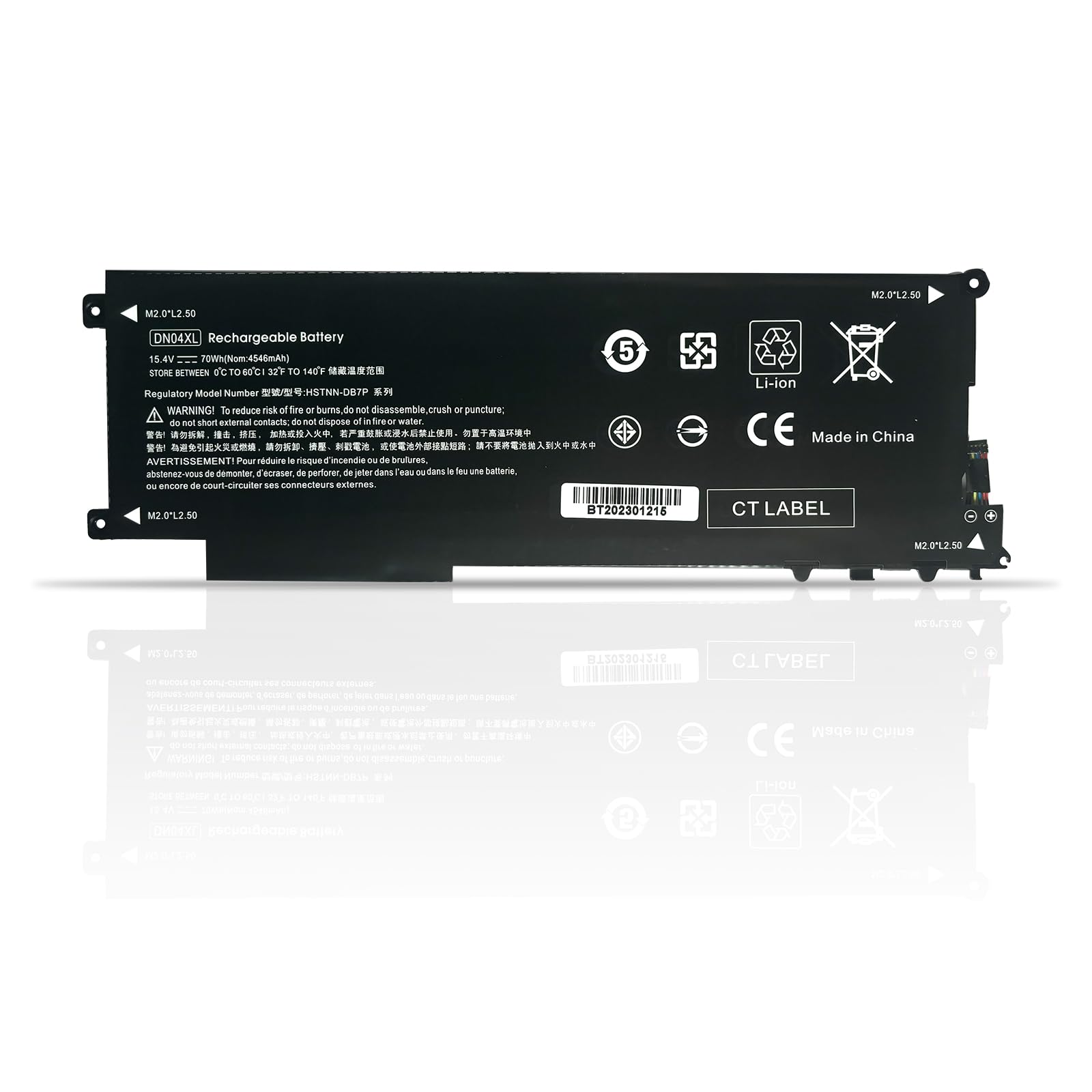Batteria DN04XL per HP ZBook X2 G4 Series