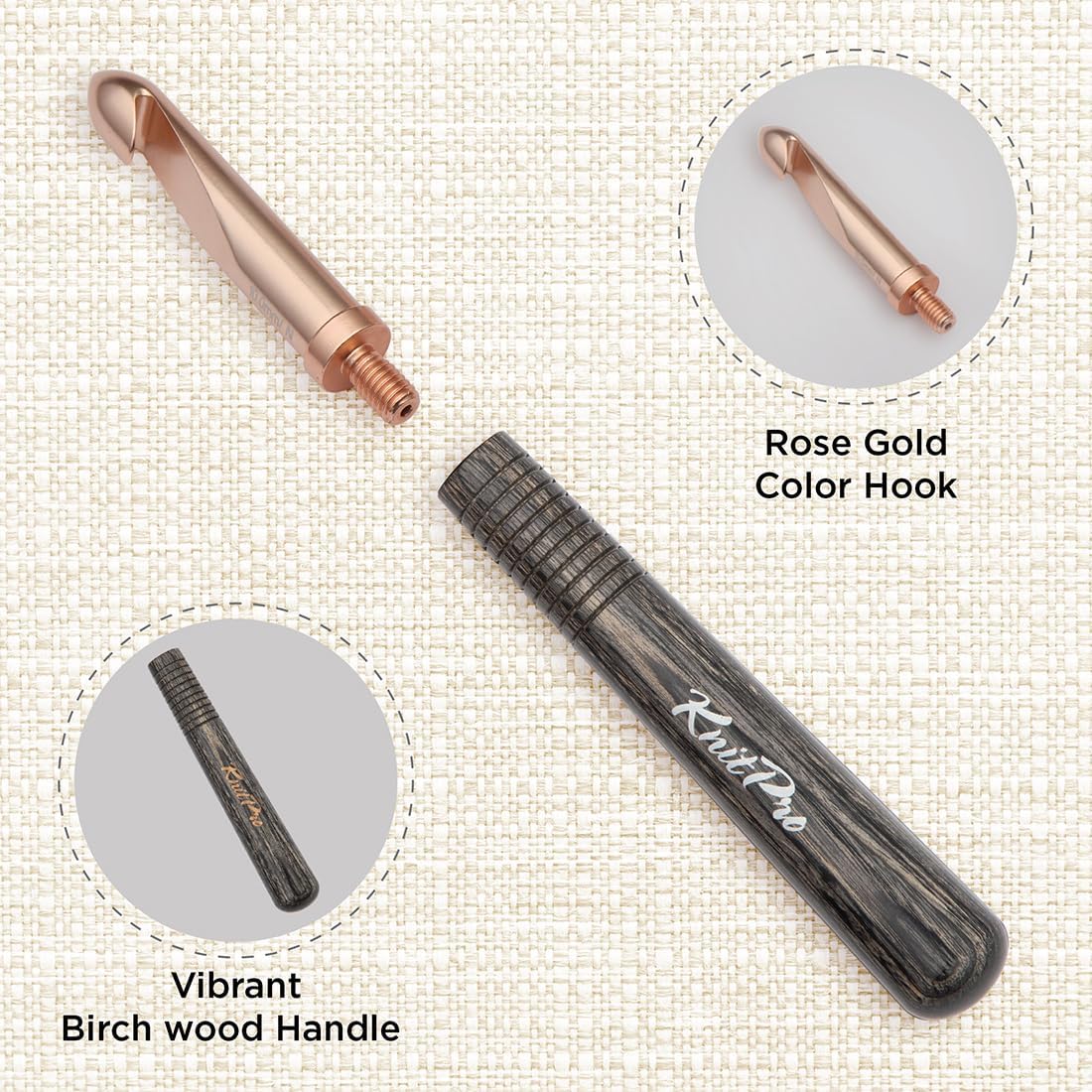 KnitPro Oasis Inter. set di uncinetti 2,0-5,0 mm Starter - 1 pz - immagine 3