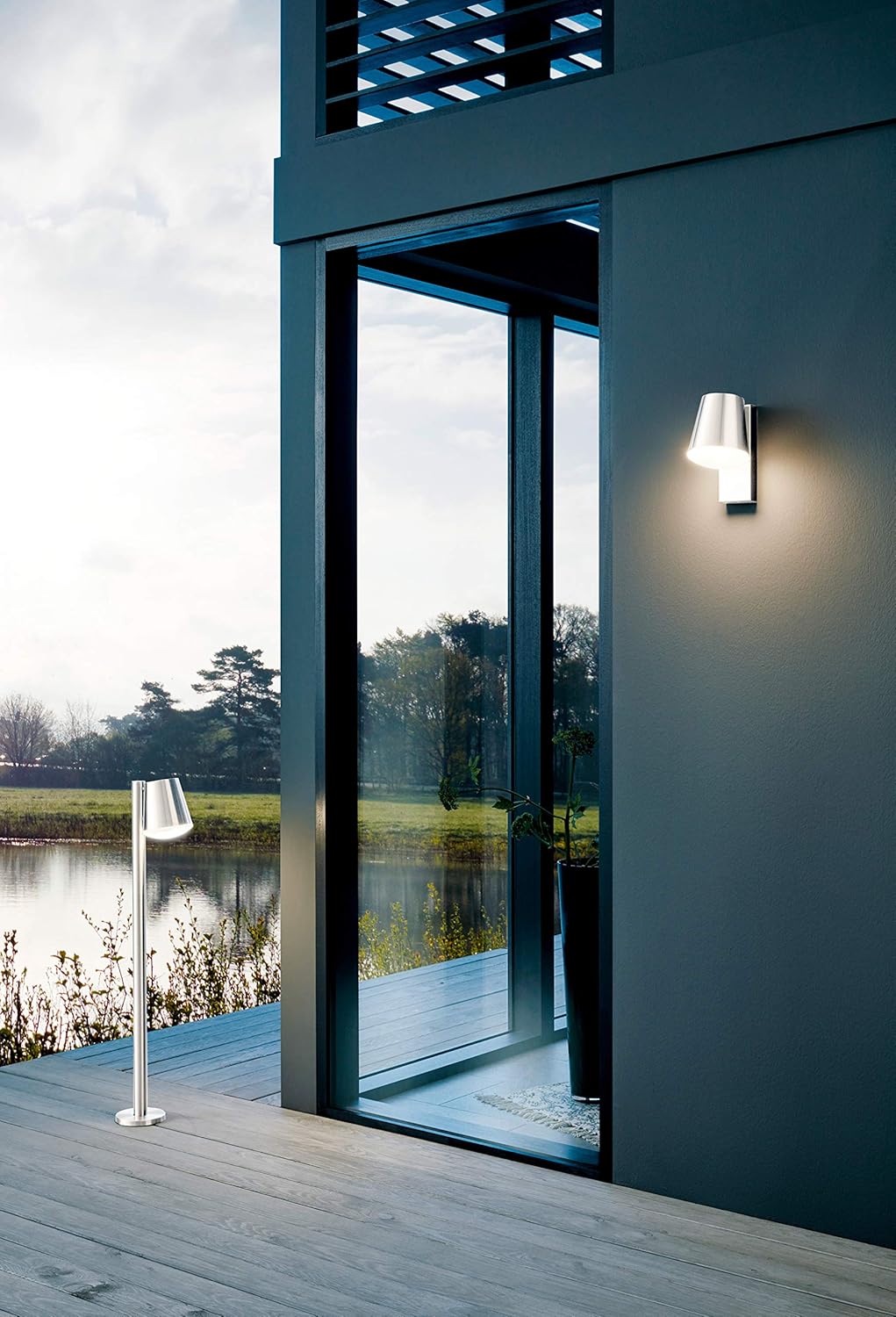 EGLO Caldiero - Lampada da Terra per Esterni E27 - immagine 4