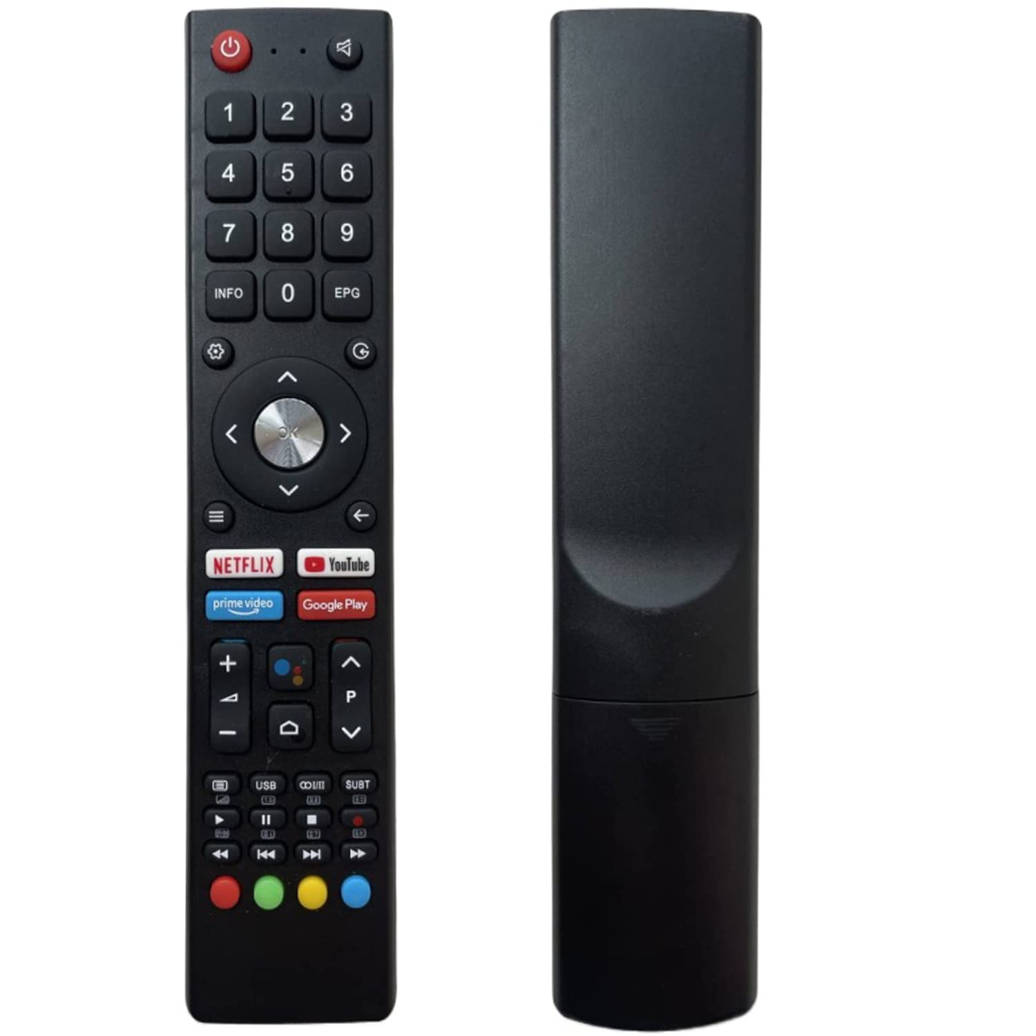 Telecomando Sostitutivo GCBLTV02ADBBT per SABA Changhong ChiQ OK.