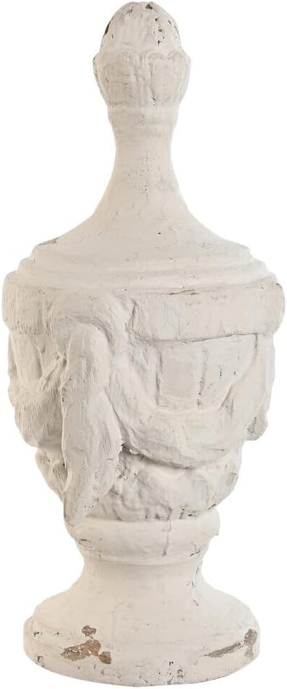 DECORACION RESINA 23X23X51 DECAPE BLANCO