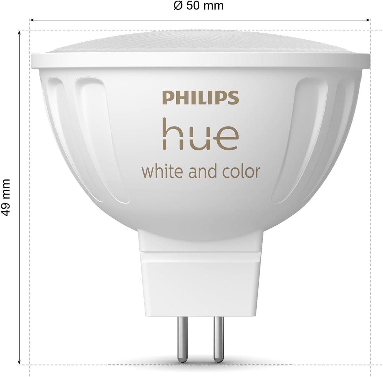 Philips Hue White and Color Ambiance - Faretto Smart GU5.3 - immagine 9