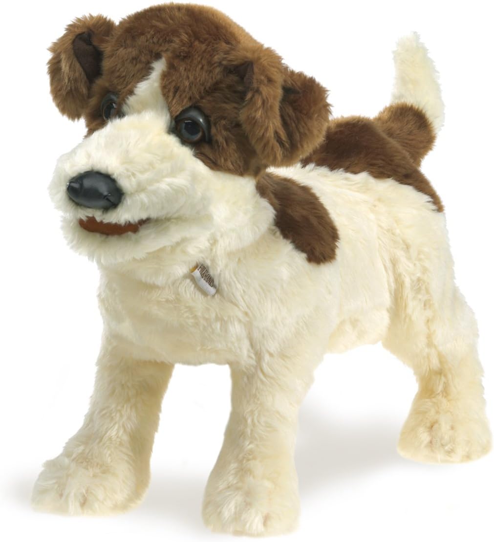 Folkmanis Jack Russell Terrier Hand Puppet - immagine 1