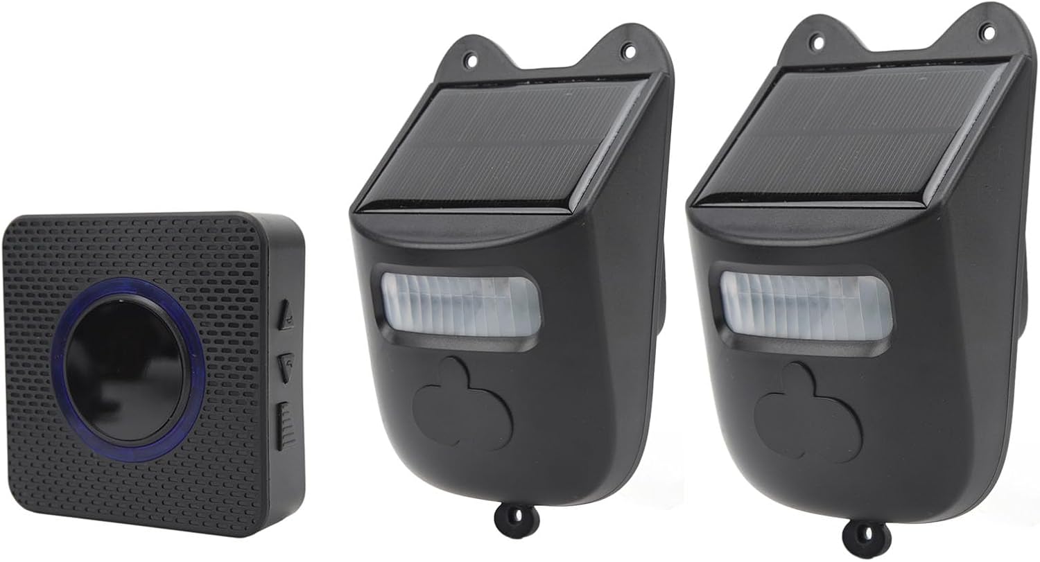 Allarme di Sicurezza Solare Wireless con 2 Rivelatori - immagine 1