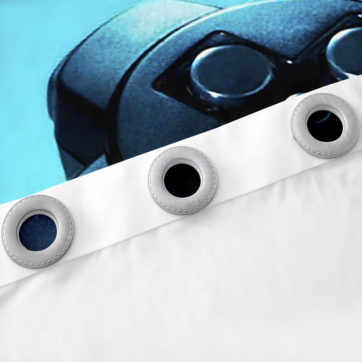 Tenda da gioco per ragazzi Gamer, Nero Blu - immagine 5