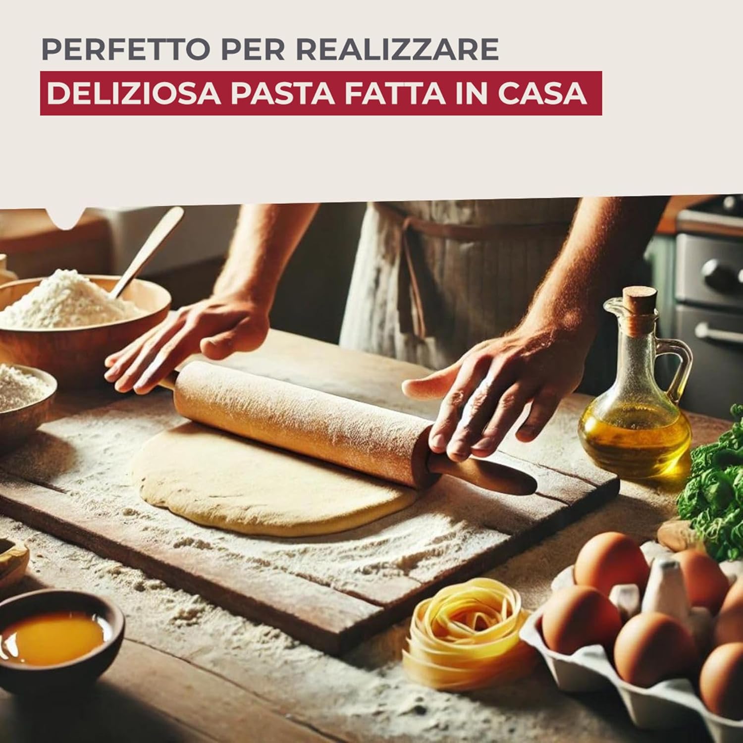 Zenker 31540 Mattarello in Legno di Faggio - immagine 4