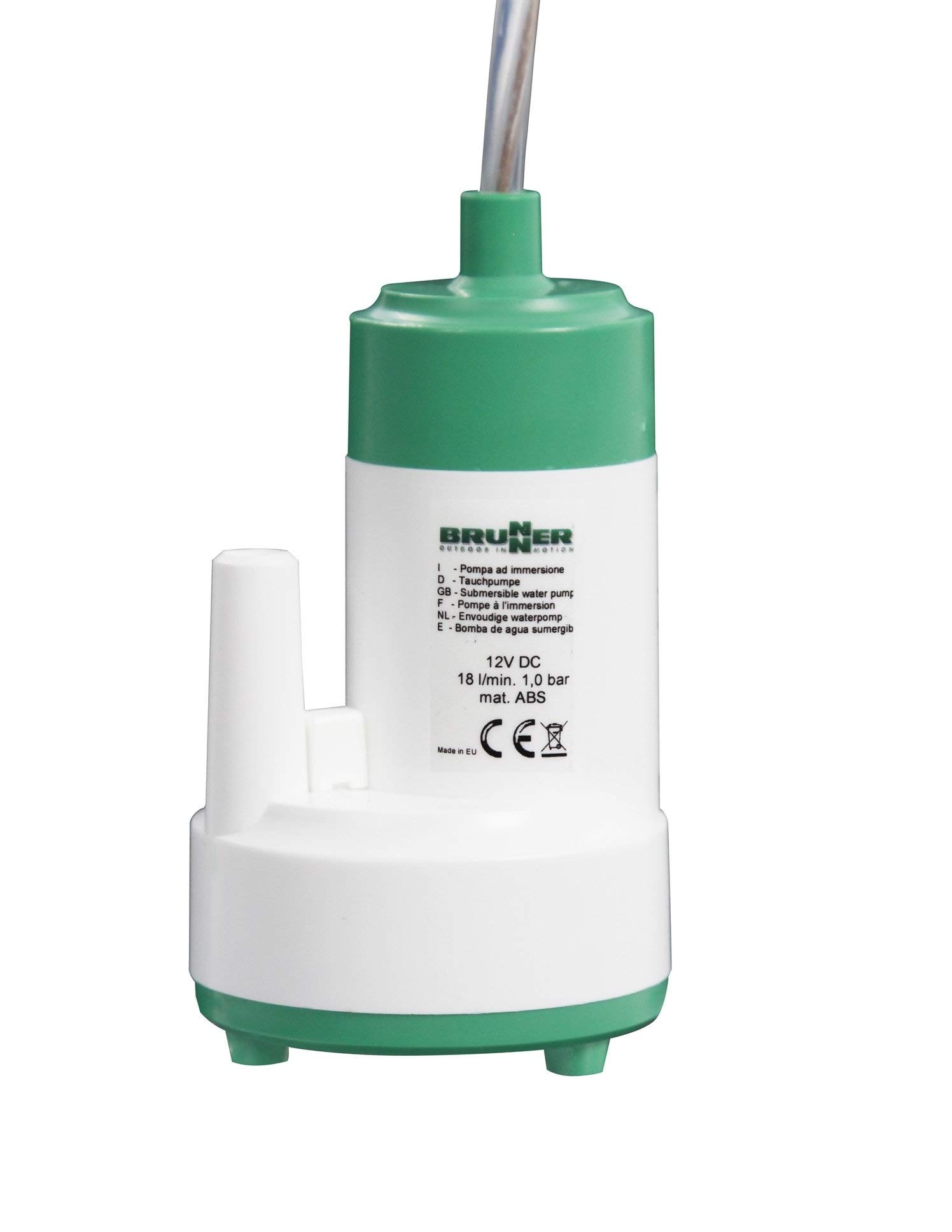 BRUNNER Aquatic pompa acqua ad immersione 18 L