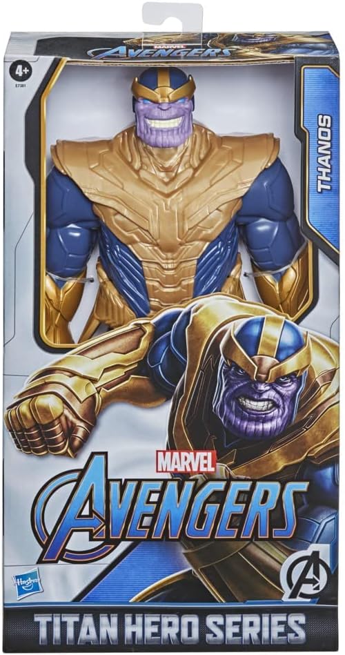 Hasbro Marvel Avengers - Action Figure Thanos 30cm - immagine 2
