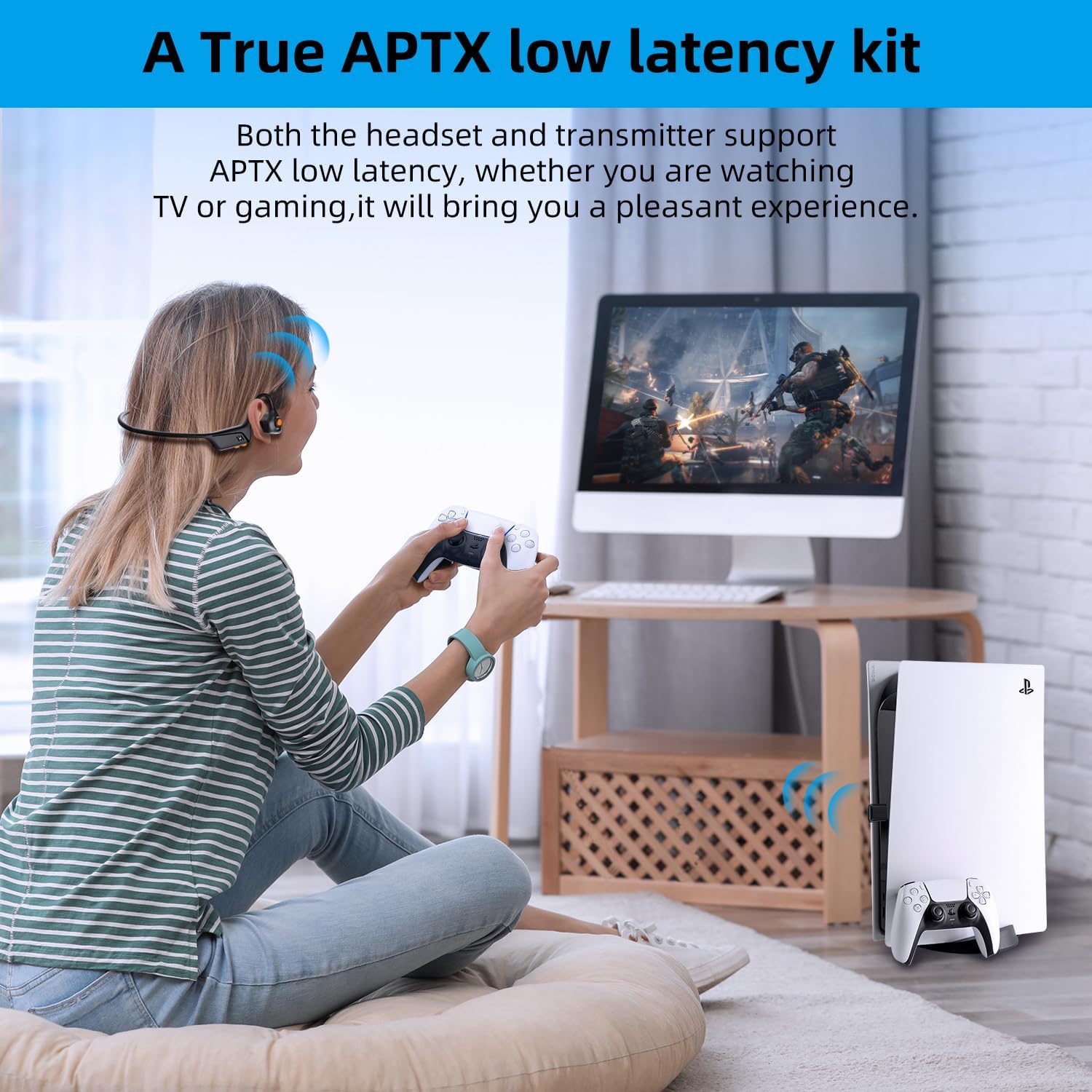 Ziocom Cuffie a Conduzione Aerea con Microfono - immagine 3