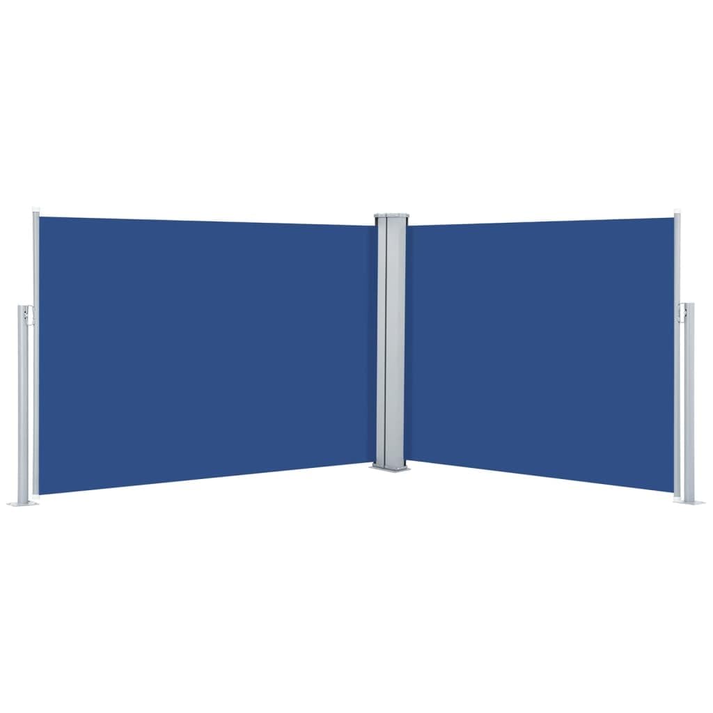 Vidaxl Tenda da Sole Laterale Retrattile 100x1000 cm Blu