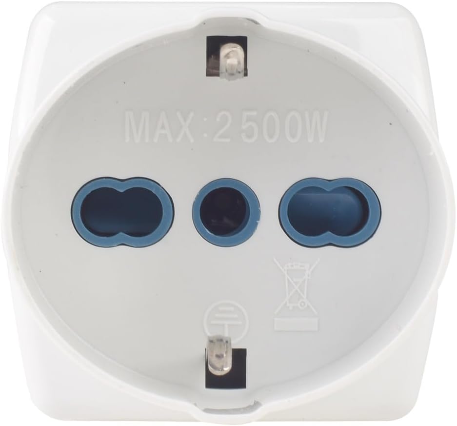 Adattatore Multiprese da Viaggio Schuko - immagine 2