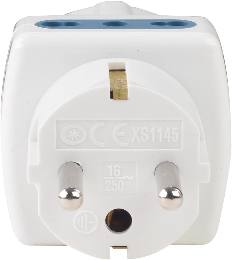 Adattatore Multiprese da Viaggio Schuko - immagine 3