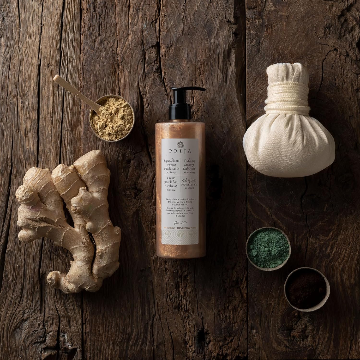 Prija Schiuma da Bagno Cremosa Vitalizzante 4x380ml - immagine 4