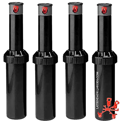 Suinga 4 x Irrigatore Minipro KRain 1/2", Nero