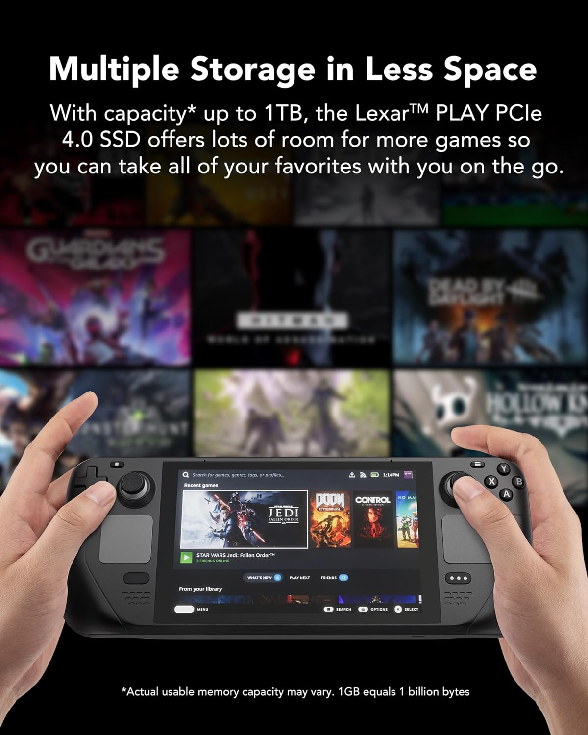 Lexar PLAY 2230 PCIe 4.0 1TB SSD Interno M.2 - immagine 4