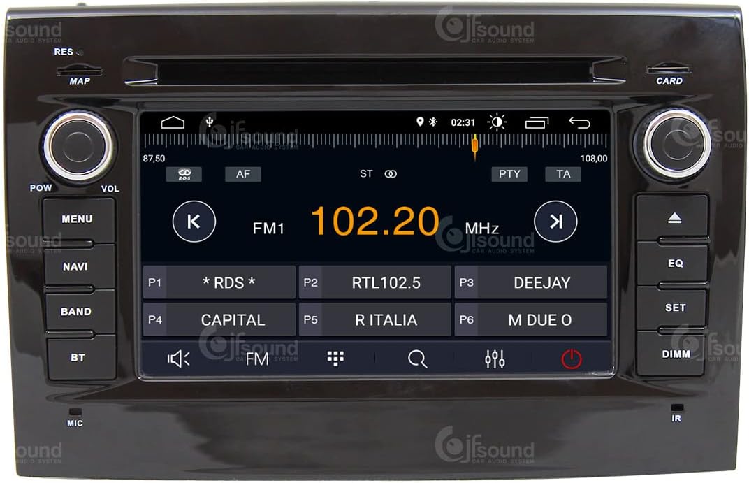 Autoradio Custom Fit per Ducato 250 Android - immagine 5