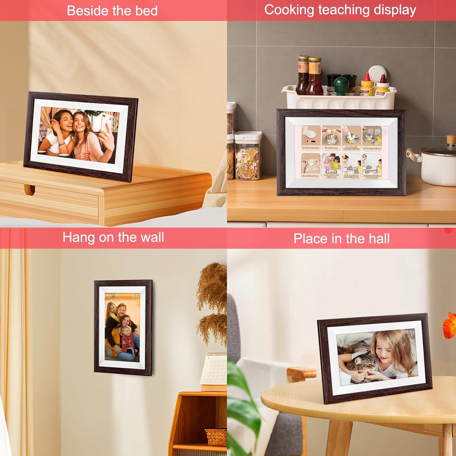 Hesmor Frameo Cornice Digitale 10.1 Pollici 64GB - immagine 6