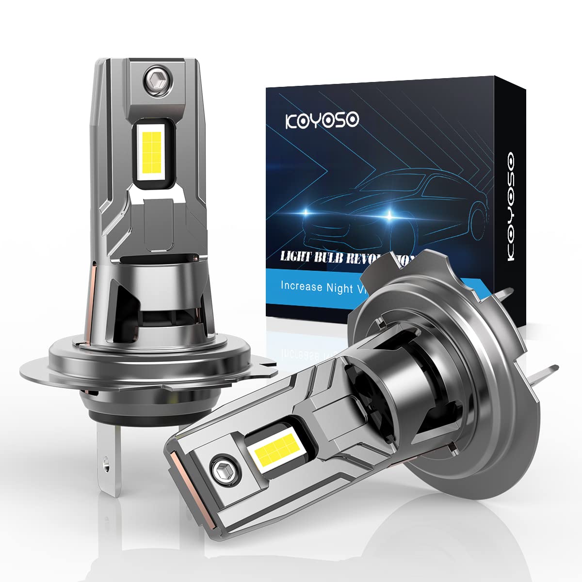 Koyoso H7 LED Lampadine Fari Auto 16000LM