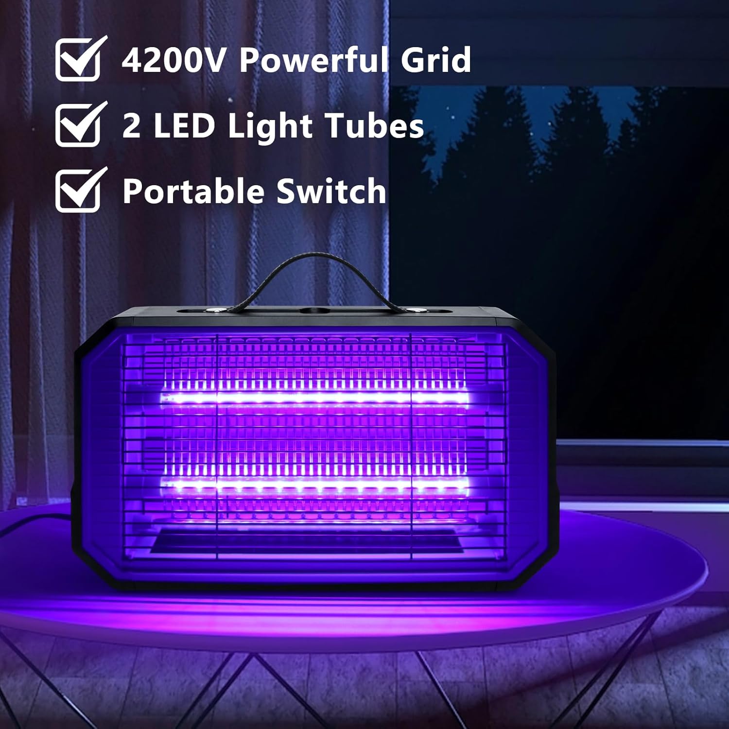 Loowoko Lampada Antizanzare Elettrica LED - immagine 2