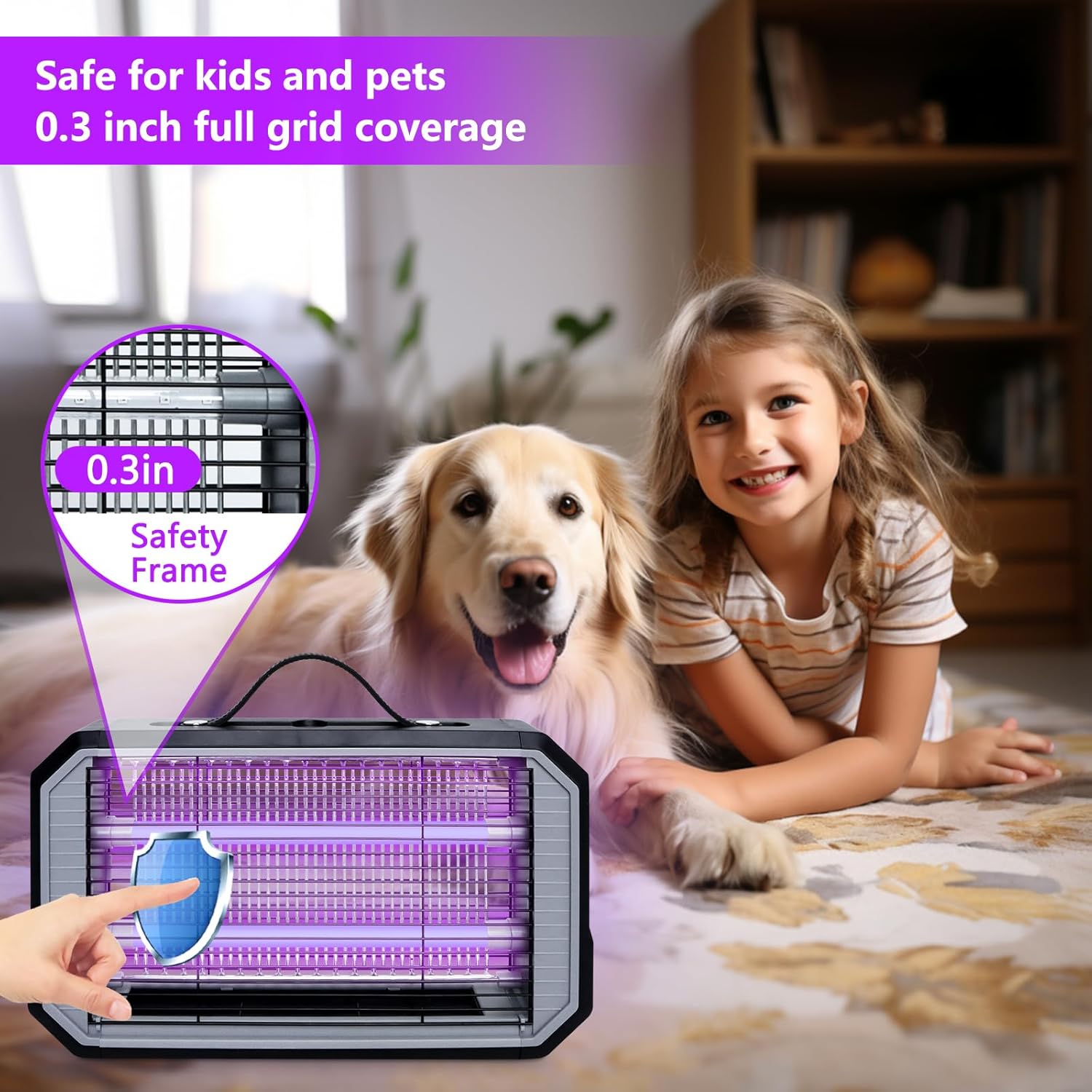 Loowoko Lampada Antizanzare Elettrica LED - immagine 6