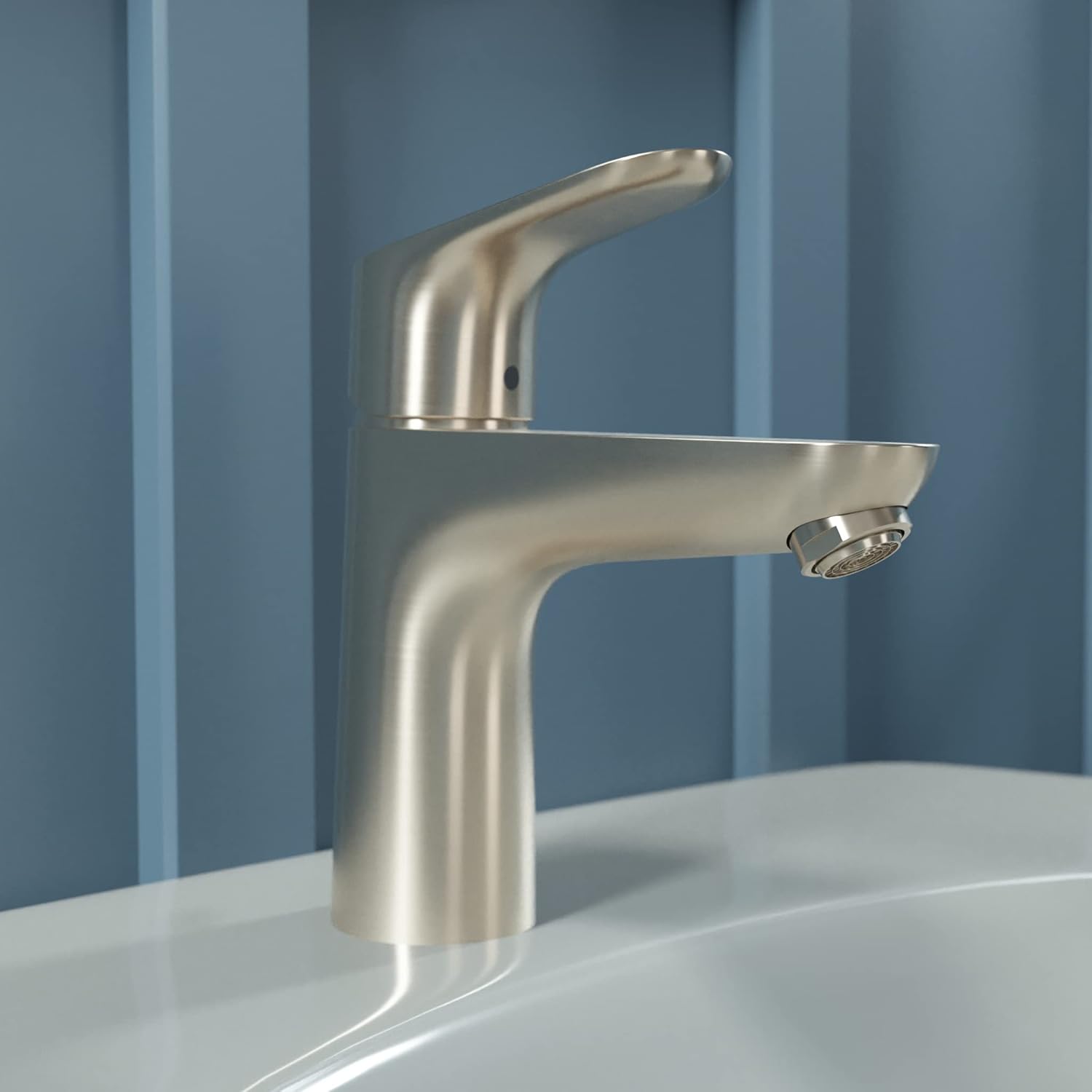 Hansgrohe 4371000 Focus E 100 - Miscelatore monoforo, 4371820 - immagine 2