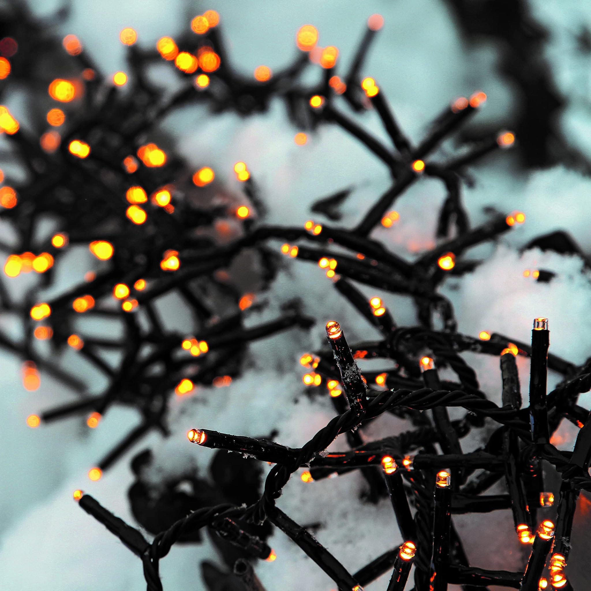 Hellum Catena Luci LED Cluster Esterno 15,98m 800 LED