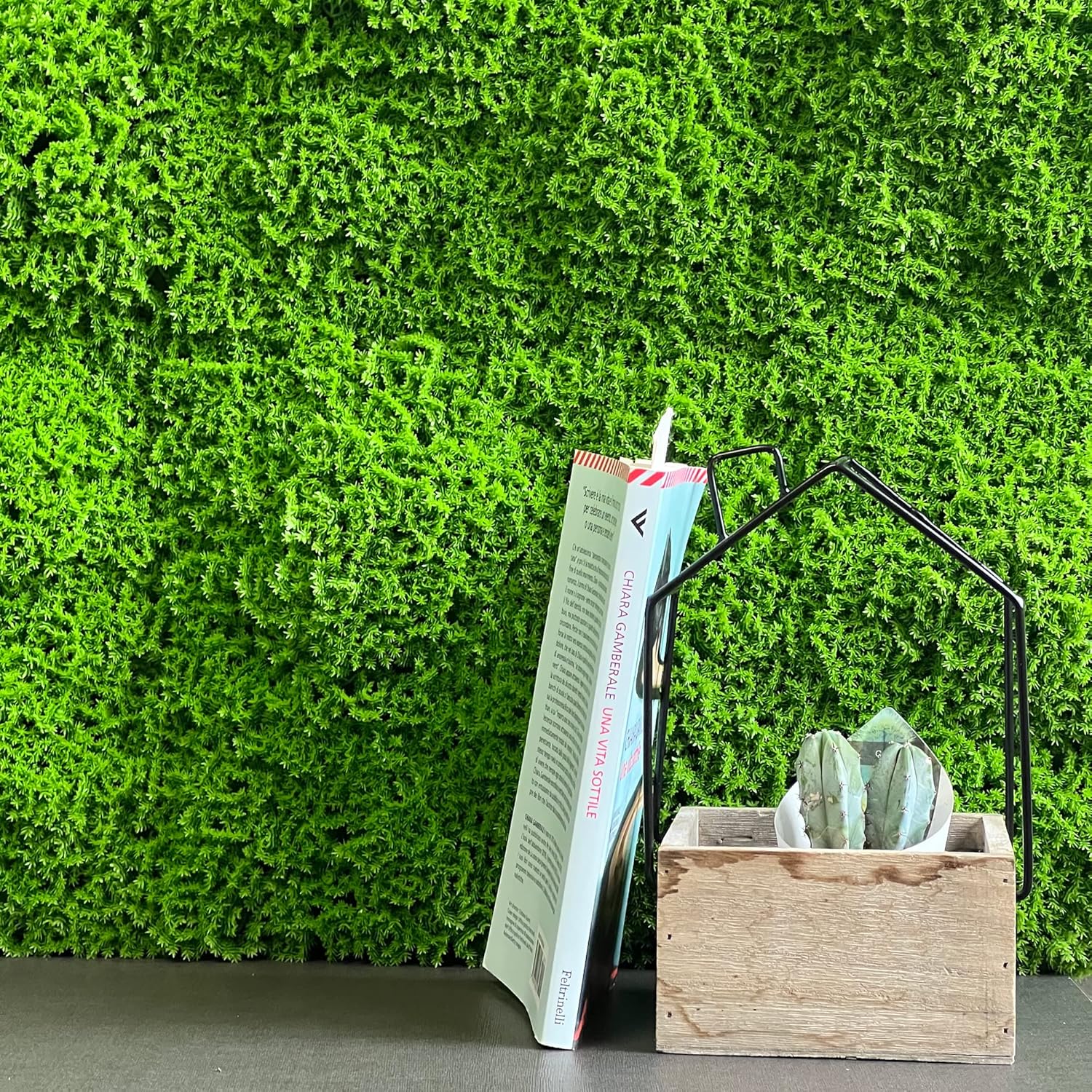 Tenax Divy 3D Muscus 1x1m Verde, Siepe Artificiale - immagine 6