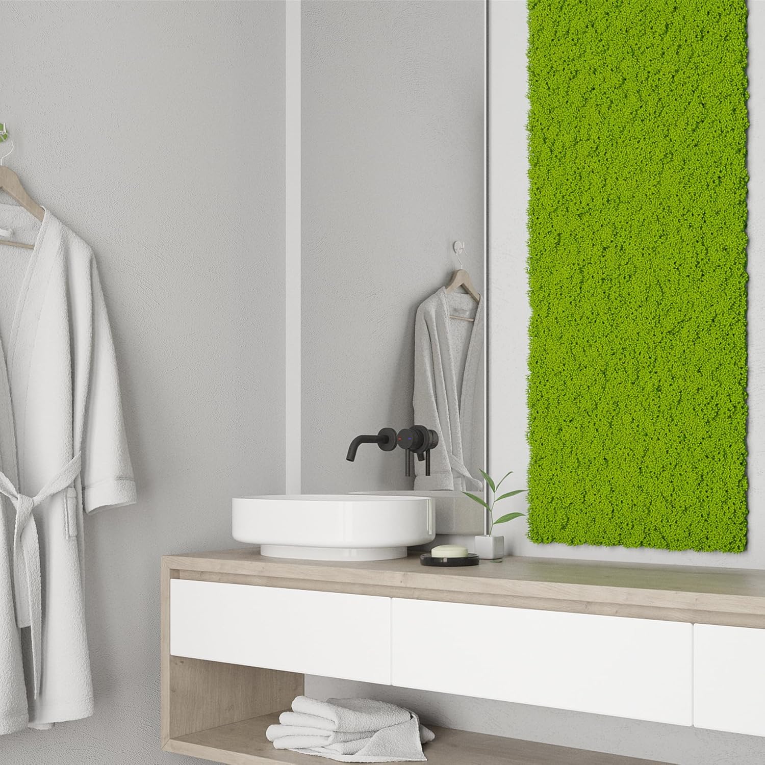 Tenax Divy 3D Muscus 1x1m Verde, Siepe Artificiale - immagine 9