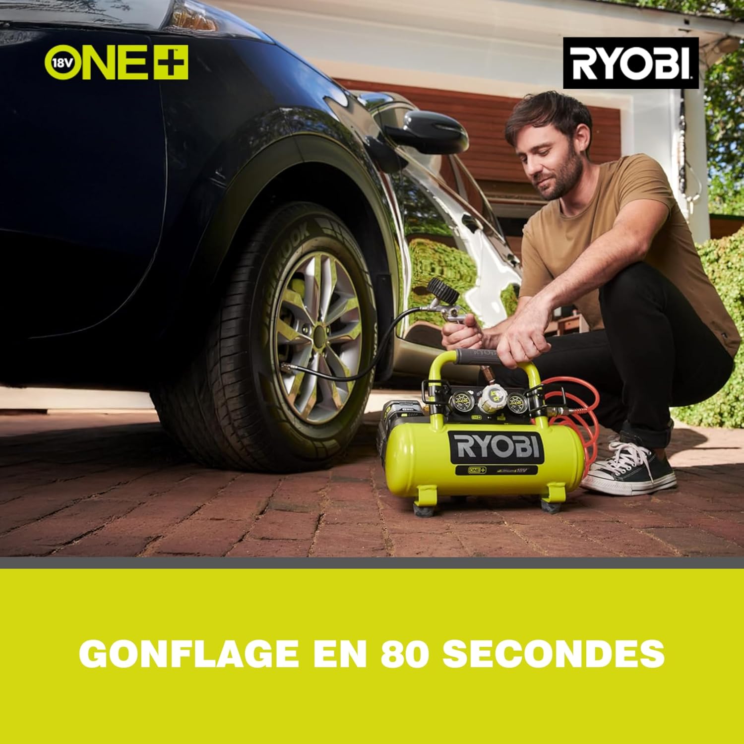 Ryobi R18AC-0 Compressore ad Aria 18V ONE+ 4L | Velz