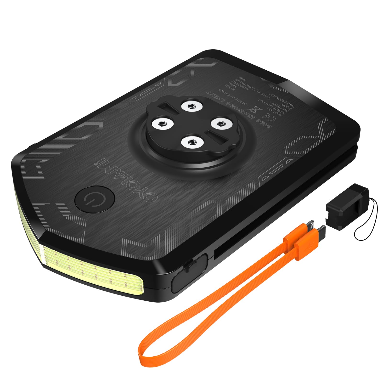 Cyclami Luce Diurna per Bici 120 Lumen 40h IPX6