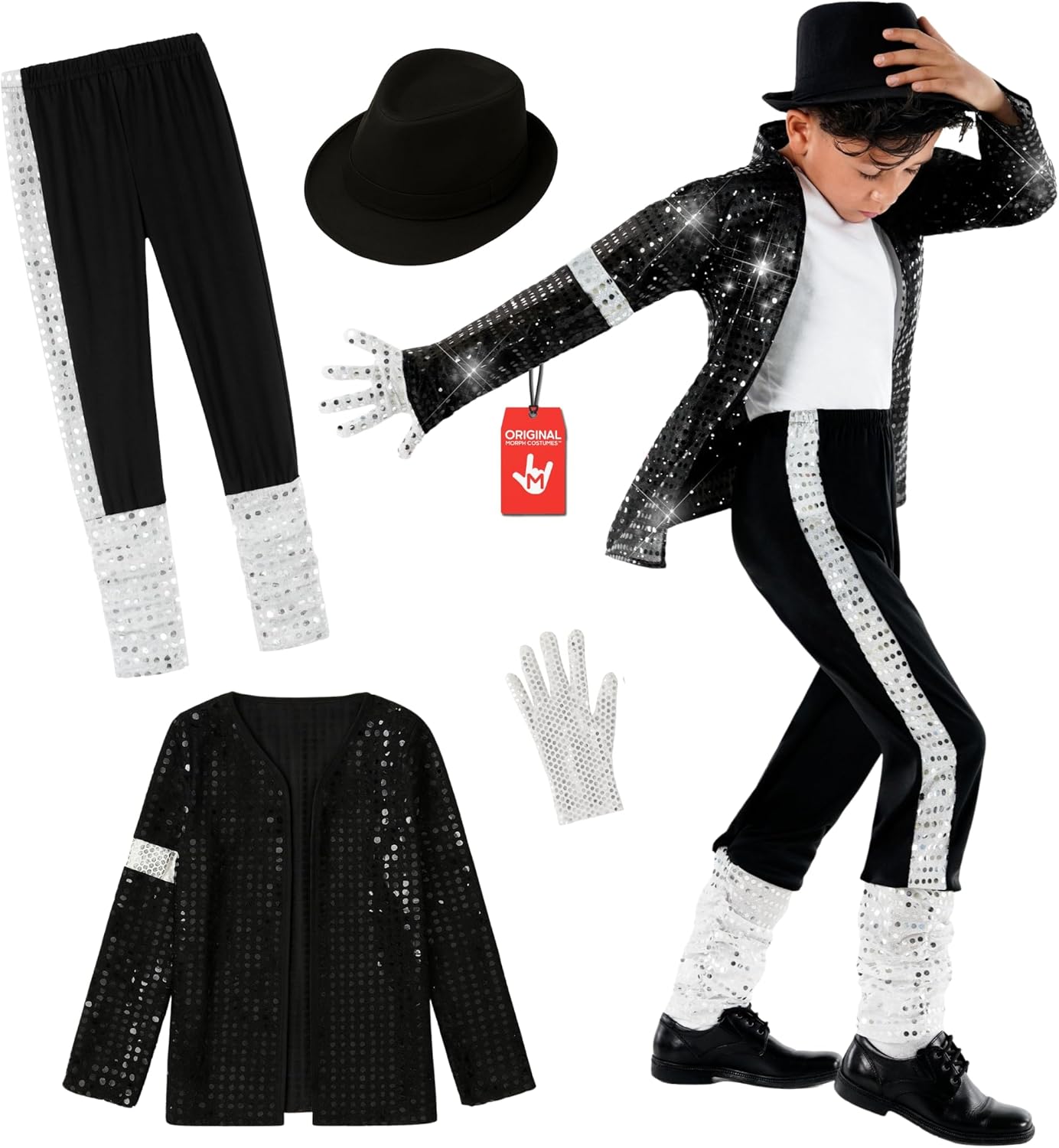 Morph Popstar Costume Bambino L - immagine 1