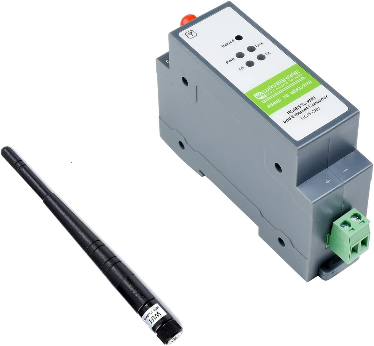 Waveshare RS485 to WiFi/Ethernet Converter Module - immagine 1