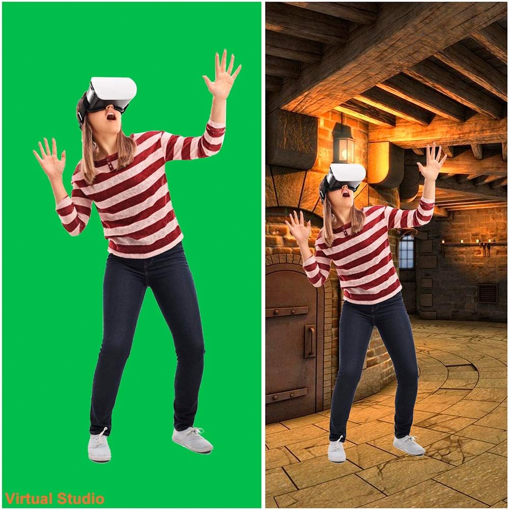 Bonvvie Sfondo Verde Foto 1,5x2m - immagine 5