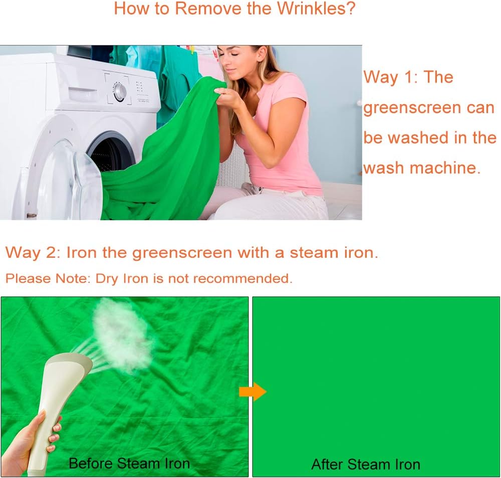 Bonvvie Sfondo Verde Foto 1,5x2m - immagine 6